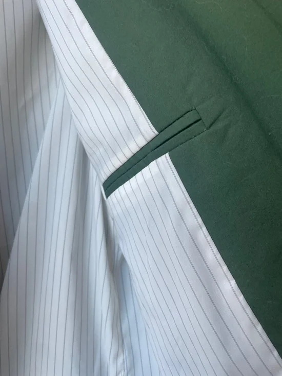 J. Crew Cropped Double-Breasted Trench Coat. Lined w/front pockets. Great color - Picture 6 of 11